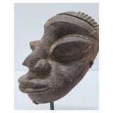 Ancient Yoruba Clay Head w/Stand