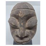 Ancient Yoruba Clay Head w/Stand