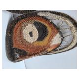 Pair of Vintage Woven East Sepik Maprik Yam Festival Masks
