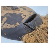 Old Carved Lega Bearded Wood Mask