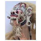 Large Ornate Vintage Rangda Mask - Bali