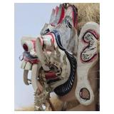 Large Ornate Vintage Rangda Mask - Bali