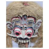 Large Ornate Vintage Rangda Mask - Bali