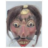 Old Javanese Topeng Jawa Carved Wooden Dance Mask