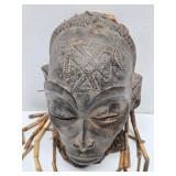 Excellent Old Carved Chokwe Ceremonial Mask