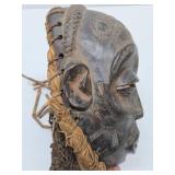 Excellent Old Carved Chokwe Ceremonial Mask