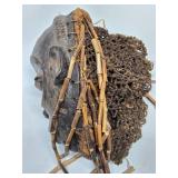 Excellent Old Carved Chokwe Ceremonial Mask