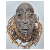 Excellent Old Carved Chokwe Ceremonial Mask