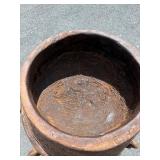 LARGE Old Carved Yoruba Ritual Bowl w/Equestrian Figures