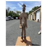 Large Early Standing Male Igbo Figure - Nigeria