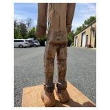 Large Early Standing Male Igbo Figure - Nigeria