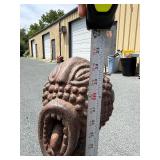 Old Carved Dramatic Mambila Ancestor Tadep Guardian Figure