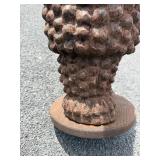 Old Carved Dramatic Mambila Ancestor Tadep Guardian Figure