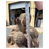 LARGE & Heavily Carved Ceremonial Headdress