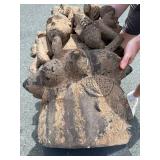 LARGE & Heavily Carved Ceremonial Headdress