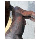 Fantastic Large Old Carved Dogon Horse Drum