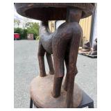 Fantastic Large Old Carved Dogon Horse Drum