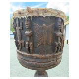 Fantastic Large Old Carved Dogon Horse Drum