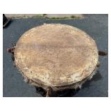 Fantastic Large Old Carved Dogon Horse Drum