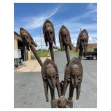 Large Janus Head Bamana Sogo Bo Merekun Marionette