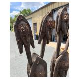Large Janus Head Bamana Sogo Bo Merekun Marionette