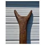 Large & Impressive Antique Figural Bamana House Post