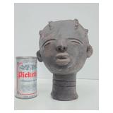 Ancient Ashanti Akan Terra Cotta Memorial Head