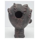 Ancient Ashanti Akan Terra Cotta Memorial Head