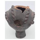 Ancient Ashanti Akan Terra Cotta Memorial Head