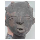 Ancient Ashanti Akan Terra Cotta Memorial Head