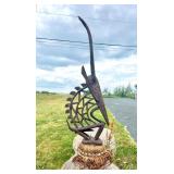 Large Old Vintage Bambara "Chiwara" Antelope Headdress