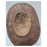 Wonderful Large Relief Carved Yoruba Mask w/Figures & Animals