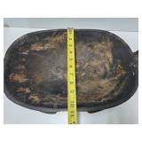 Large Old Sepik River New Guinea Alligator Ceremonial Bowl