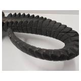 Large Old Sepik River New Guinea Alligator Ceremonial Bowl