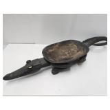 Large Old Sepik River New Guinea Alligator Ceremonial Bowl