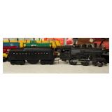 Big Ole Model Train Grab Box with Two Complete Engines and 3 Controllers. Read Descritpion