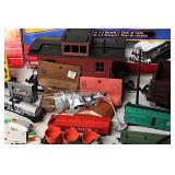 Big Ole Model Train Grab Box with Two Complete Engines and 3 Controllers. Read Descritpion