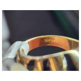 12.5-grams 18K Gold Ring Size 9