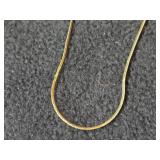 3.5-grams 14K Gold Necklace 20'