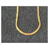 7.1-grams 14K Gold Chain 22'
