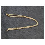 15.3-grams 14K Gold Necklace 28'