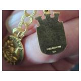 15.4-grams 14K Gold Charm Bracelet