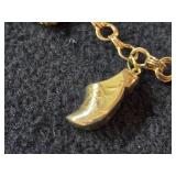 13.6-grams 14K Gold Charm Bracelet