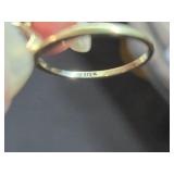 3.9-grams (total) - Lot of (2) Rings - 10K White Gold Pearl and 10K Gold Emerald