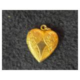 3.3-grams 12K Gold Heart Locket