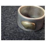 12.2-grams 14k White Gold Ring