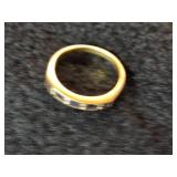 4.5-grams (total) 585 Gold - Lot of (2) Gemstone Rings