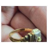12.6-grams (total) 10K Gold - Lot of (4) Rings