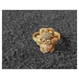 12.6-grams (total) 10K Gold - Lot of (4) Rings