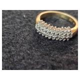 2.4-grams 10K Gold Gemstone Ring